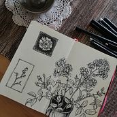 Rosenzweige. Drawing project by Sophia Z - 10.14.2023