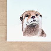 My project for course: Expressive Animal Portraits in Watercolor. Un proyecto de Ilustración tradicional, Pintura a la acuarela, Dibujo realista e Ilustración naturalista				 de Annika - 14.10.2023
