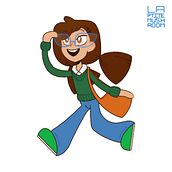 Mon projet du cours : Character design pour animation avec Photoshop (Chloé). Animation, Character Design, and Character Animation project by chachoushyni - 10.14.2023