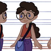 Mi proyecto del curso: Diseño de personajes para animación con Photoshop. Animation, Character Design, and Character Animation project by Mariam Sanchez - 10.14.2023