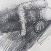 My project for course: Figure Drawing for Beginners. Fine Arts, Sketching, Pencil Drawing, Drawing, Realistic Drawing, and Figure Drawing project by Olga Boby - 10.15.2023