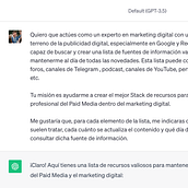 Mi proyecto del curso: Chat GPT para Marketing Digital. Management, Productivit, SEM, Advertising, and Digital Marketing project by albertpascualcarne - 10.15.2023