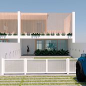 Conjunto de Viviendas. Architecture project by Miguel Angel Pizzulo - 10.15.2023