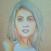 Mi proyecto del curso: Ilustración con pastel y lápices de colores. Traditional illustration, Fine Arts, Pencil Drawing, Drawing, Portrait Drawing, Realistic Drawing, and Artistic Drawing project by Grace Luna - 10.16.2023
