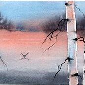 My project for course: Atmospheric Landscapes in Watercolor  . % Lyle Lloyd tarafından hazırlanan Güzel sanatlar, Tablo, Sulubo, Ve a Resim projesi - 10.17.2023