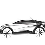 DS crossover . Un progetto di Design, Design industriale, Product design e Bozzetti di Faheem Noorul Amin Fathah - 17.06.2023