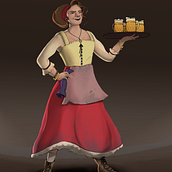 My project for course: Concept Art: Character Design & Worldbuilding. Traditional illustration, Character Design, Digital Illustration, Concept Art, Digital Drawing, and Digital Painting project by Iveta Aleksiukaitytė - 10.16.2023