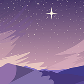 Ilustraciones Vectoriales Celestiales. Vector Illustration, Digital Illustration, and Design project by Eugenia Dal Ri - 03.13.2023