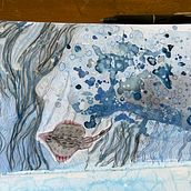 Christine Discoe-Baja Sur Journey . Traditional illustration, Fine Arts, Sketching, Drawing, and Sketchbook project by cdiscoe - 10.18.2023