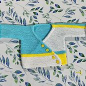 Mi proyecto del curso: Tejido de punto para prendas infantiles. Fashion Design, Fiber Arts, DIY, Knitting, and Textile Design project by Martha Rios Angel - 09.30.2023