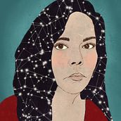 Self Portrait . Digital Illustration project by Ashley Dowdy - 09.09.2023