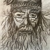 My project for course: Portrait Sketchbooking: Explore the Human Face. Sketching, Drawing, Portrait Drawing, Artistic Drawing, and Sketchbook project by Ann - 10.18.2023