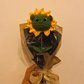Girasolito con Sherk. Fiber Arts project by jay jay - 10.16.2023
