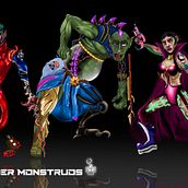 Mi proyecto del curso: Introducción al diseño de personajes para animación y videojuegos. Un progetto di Illustrazione tradizionale, Animazione, Character design, Videogiochi e Progettazione di videogiochi di Yesica Arias - 18.10.2023