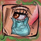 Emotional Baggage. Digital Illustration project by Cassie - 10.18.2023