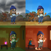 My project for course: Lighting Principles for Digital Painting. Digital Illustration, Digital Painting, Painting, and Character Design project by erinaceusoid - 10.18.2023