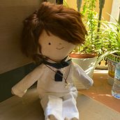 Mi proyecto del curso: Muñecos de tela: diseño, costura y creación de contenido. Arts, Crafts, To, Design, Social Media, Mobile Photograph, Product Photograph, Sewing, Instagram Photograph, Patternmaking, and Dressmaking project by gemagaz - 10.19.2023