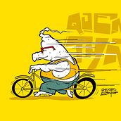 Questi Lamantino. Character Design, Traditional illustration, Br, ing, Identit, Costume Design, Comic, and Creativit project by info_480838 - 10.20.2023