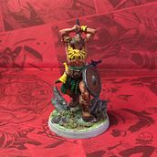 Meu projeto do curso: Introdução à pintura de miniaturas. Een project van Craft,  Beeldende kunst, Beeldhouwwerk y Decoratief schilderen van jonathasp_fernandes - 20.10.2023