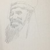 My project for course: Fundamentals of Portrait Drawing with Pencil. Artes plásticas, Desenho a lápis, Desenho, Desenho realista, e Desenho artístico projeto de maryhreynolds - 20.10.2023