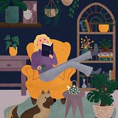 Mijn project van de cursus: Creëer kleurrijke digitale illustraties in Procreate. Traditional illustration, Drawing, Digital Illustration, and Digital Drawing project by kirsten_riepma - 10.21.2023