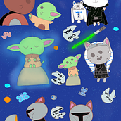 My project for course: Kawaii-Style Story Illustration Ein Projekt aus dem Bereich Traditionelle Illustration, Design von Figuren und Digitale Illustration von Ana Alonso Cuesta - 18.01.2022