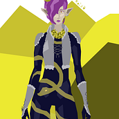 Una princesa asesina. Character Design project by davidfernandezl4534 - 10.21.2020