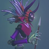 Mi proyecto del curso: Modelado de personajes en Maya (Mambacore). 3D, and 3D Modeling project by Marco Leal - 10.22.2023