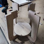 My project for course: Introduction to CNC Router Furniture Design. Furniture Design, Making, Industrial Design, Product Design, and Woodworking project by gustic_gx - 10.22.2023