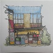 Mein Abschlussprojekt für den Kurs: Expressive Architekturskizzen mit Markern. Sketching, Drawing, Architectural Illustration, Sketchbook & Ink Illustration project by liyo - 10.22.2023