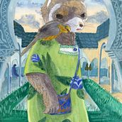My project for course: Animal Characters in Watercolor for Children’s Books. Un proyecto de Ilustración tradicional, Pintura, Dibujo, Pintura a la acuarela, Ilustración infantil y Narrativa de Afnan Dri - 16.10.2023