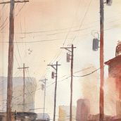 My project for course: Expressive Watercolor Painting: Create Compelling Illustrations. Fine Arts, Painting, and Watercolor Painting project by barrylsky - 10.23.2023