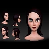 Mi proyecto del curso: Modelado de personajes en 3D. 3D, Character Design, 3D Modeling, 3D Character Design, and 3D Design project by verau_ea - 10.21.2023