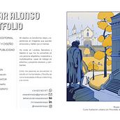 Mi proyecto del curso: Claves para crear un porfolio de ilustración profesional. Traditional illustration, Portfolio Development, Management, and Productivit project by CESAR ALONSO PORRAS - 10.23.2023