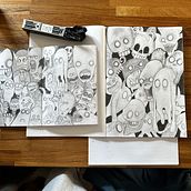 Narrative and StoryTelling. Comic, Traditional illustration, Digital Illustration, Fiction Writing, Stor, and board project by Andrew - 10.23.2023