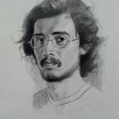 Meu projeto do curso: Técnicas de desenho a lápis para retrato em planos. Fine Arts, Sketching, Drawing, Portrait Drawing, Realistic Drawing, and Artistic Drawing project by João Pedro Gonzalez - 10.23.2023