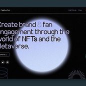 Diseño web para agencia NFT - Folly. Web Design, e Desenvolvimento Web projeto de Agustin Alzamora - 03.02.2022