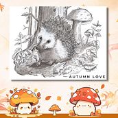 Mein Abschlussprojekt für den Kurs: Illustration mit Füller und Tinte: Natur zeichnen Ein Projekt aus dem Bereich Skizzenentwurf, Zeichnung, Artistische Zeichnung, Sketchbook, Illustration mit Tinte und Naturalistische Illustration von Claudia Ligendza - 23.10.2023