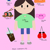 Mi proyecto del curso: Creación de personajes kawaii en 3D con Blender. Traditional illustration, Character Design, Digital Illustration, 3D Modeling, and Manga project by Maria Gimeno Olazaran - 02.09.2024