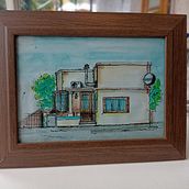 Mi proyecto del curso: Dibujo arquitectónico expresivo con marcadores de colores. Sketching, Drawing, Architectural Illustration, and Sketchbook project by Alejandra Cartelle - 10.22.2023