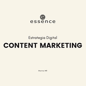 ESSENCE. Marketing, Digital Marketing, Content Marketing, Facebook Marketing, YouTube Marketing & Instagram Marketing project by marinam2 - 10.24.2023