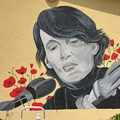 The poet. Un proyecto de Arte urbano, Pintura acrílica y Pintura de Chiara Pronesti - 24.10.2023