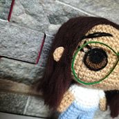 Mi proyecto del curso: Amigurumis: personas tejidas a crochet. Crochet, and Amigurumi project by odnapaty - 10.23.2023