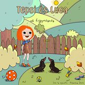 Tepsi und Luca. Der Aufstieg. Traditional illustration, Character Design, Digital Illustration, Children's Illustration, and Digital Drawing project by Kata Meszaros - 10.25.2023