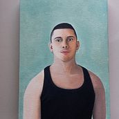 Mi proyecto del curso: Retrato realista al óleo: detalles y expresión. Un proyecto de Bellas Artes, Pintura y Pintura al óleo de pacho.rodas - 20.10.2023