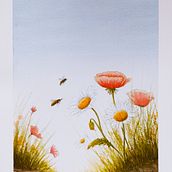 My project for course: Illustrating the Natural World with Watercolor and Charcoal. Un progetto di Illustrazione tradizionale, Pittura e Illustrazione naturalistica di giuseppe_m - 26.10.2023