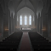 Church. Design, 3D, and Architecture project by Víctor Ochoa Diz - 10.26.2023