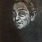 My project for course: Artistic Charcoal Portraiture: Creating Atmosphere. Traditional illustration, Fine Arts, Drawing, Portrait Drawing, Realistic Drawing, and Artistic Drawing project by Debraj Bhattacharya - 10.26.2023