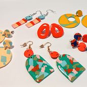 Il mio progetto del corso: Design di gioielli in argilla polimerica per principianti. Accessor, Design, Arts, Crafts, Jewelr, Design, and DIY project by klreid83 - 10.26.2023