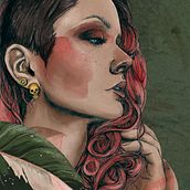 My project for course: Illustrated Portraits with Procreate . % Suzy Becker tarafından hazırlanan Geleneksel illüstras, on, Vektör İllüstras, onu, Dijital İllüstras, on, Ve Portre Çizimi projesi - 10.26.2023